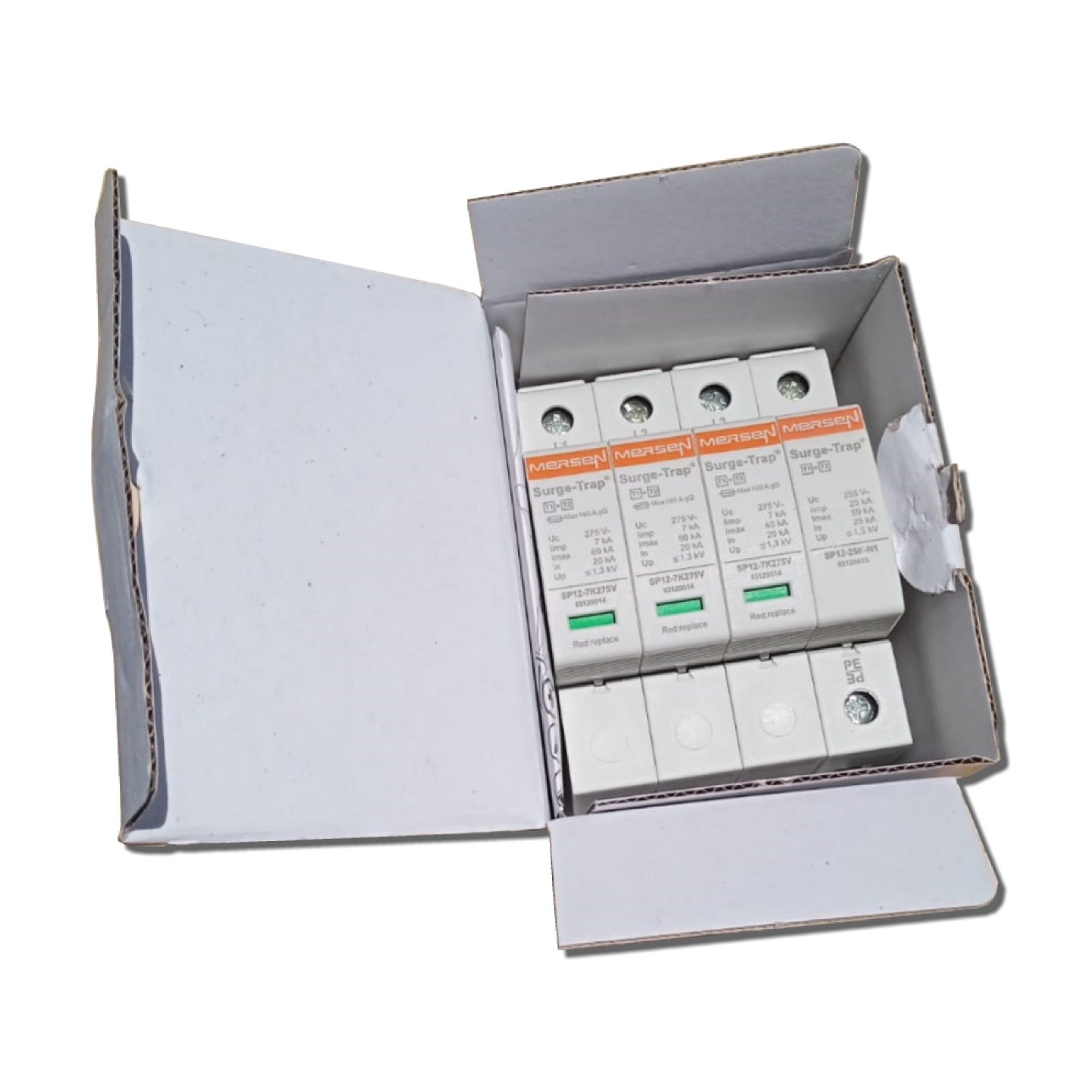 Mersen_Brand_Fuse_Surge_Protection_Device_STPT12-7K275V-4PG_Top_View