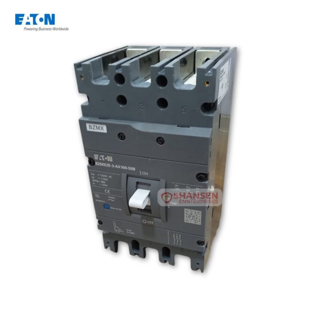 Eaton MCCB BZMX2E‑3‑AX100‑S08 MCCB