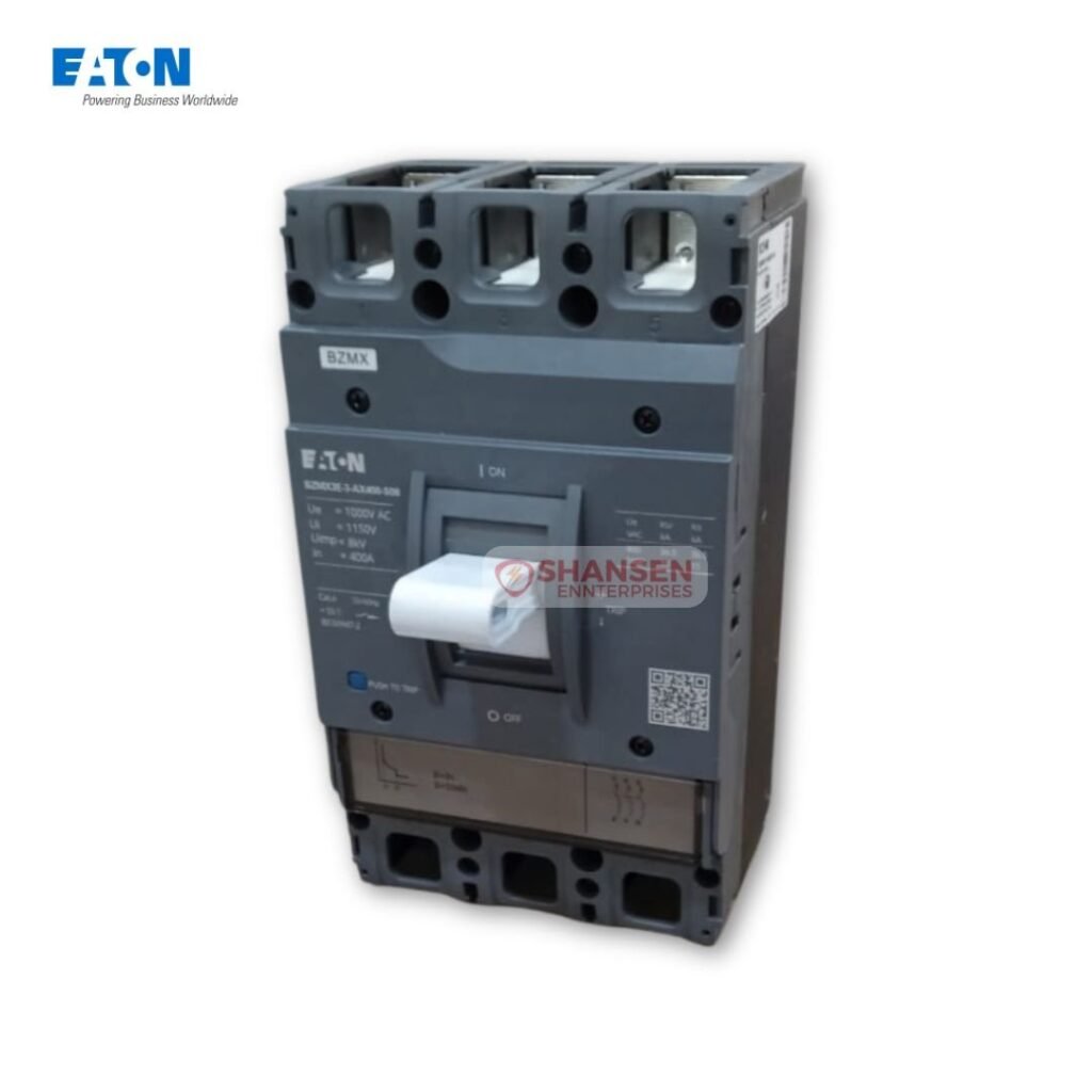 Eaton BZMX3E-3 AX400-500 – 100A, 3-Pole MCCB