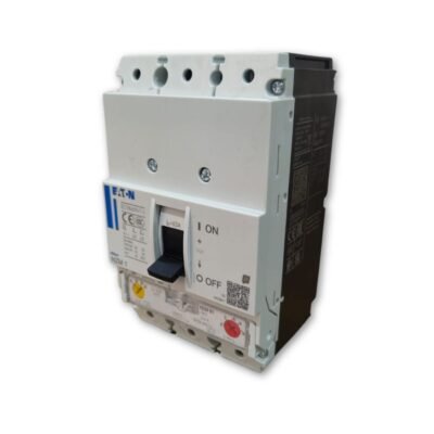 Eaton NZMB1-A63-NA 63A 3 pole molded case circuit breaker front view