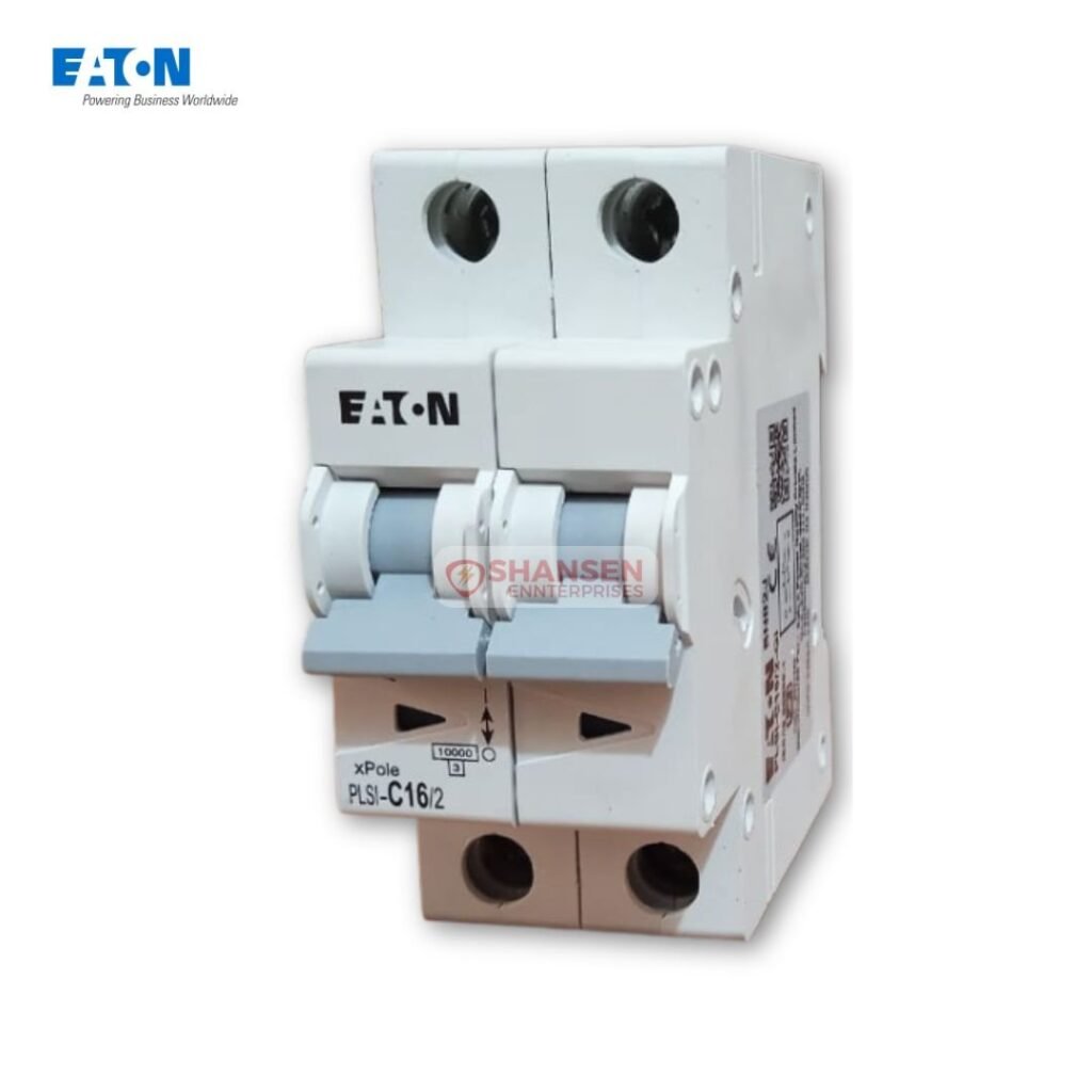 Eaton PLSI C16/2-GI Miniature Circuit Breaker 16A, 2-Pole, 10kA